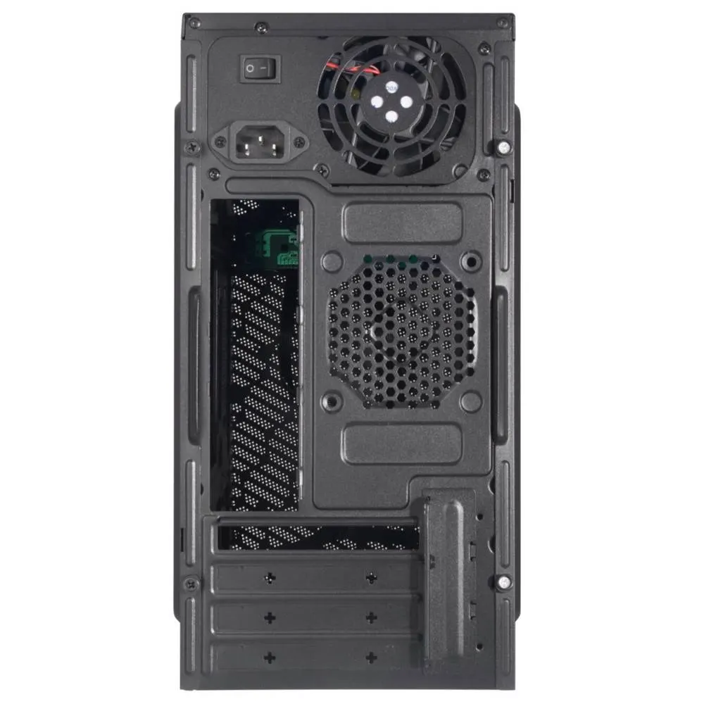 ქეისი ALLX AX-B1745 Computer Case With Power Supply 500W Micro-ATX, ITX, USB 1.1, Audio, Black