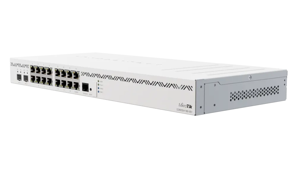 როუტერი - CCR2004-16G-2S+, MikroTik
