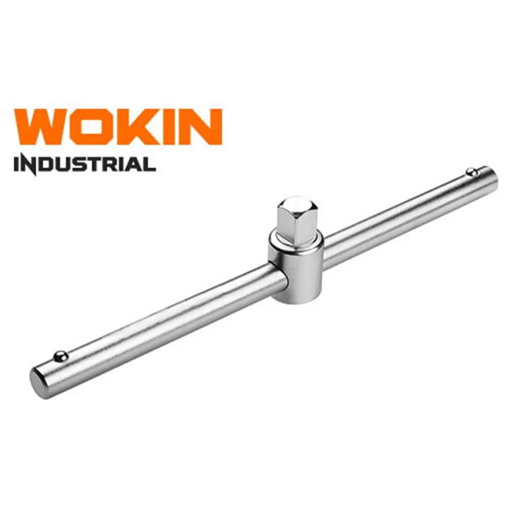 ქანჩის გასაღები მოძრავი თავით Wokin 153705, 1/4“, 115MM, Sliding Bar (INDUSTRIAL), Silver