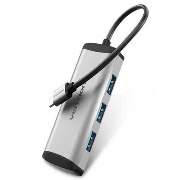 Type-C ჰაბი Vention USB Type-C HUB