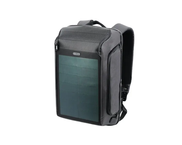 ზურგჩანთა Kingsons Solar Charge Laptop Backpack With USB Charger 15.6" Black - K9386W