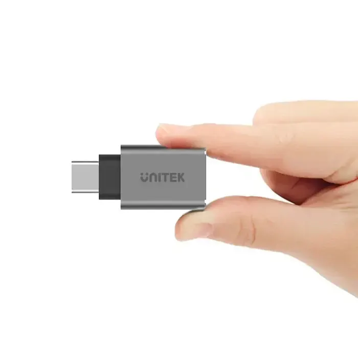 Y-A025CGY ,UNITEK, USB3.1 Type-C to USB-A Adapter OTG