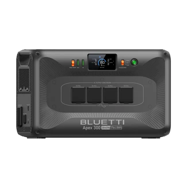 პორტატული კვების სადგური Bluetti Apex 300 Versatile Power Station | 3.840W 2.764.8Wh