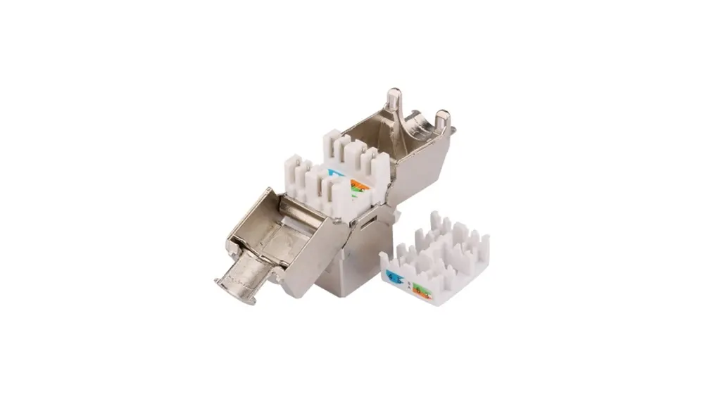 ქისტონი CAT6 FTP 180°, NEX KJ-CAT6-FTP-180