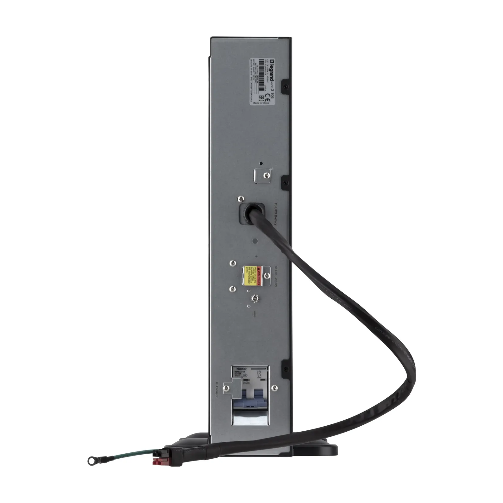 Battery cabinet with battery for Cat.No 310173/74/75/76