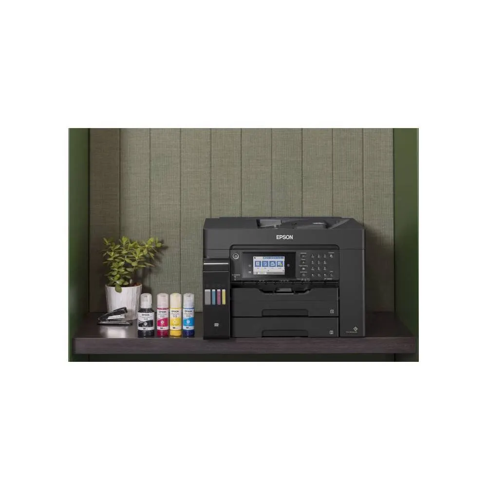 პრინტერი Epson L15150 (C11CH72404) 4-in-1 all-in-one with A3 + document printing, front-facing ink tanks and WiFi and Ethernet printing