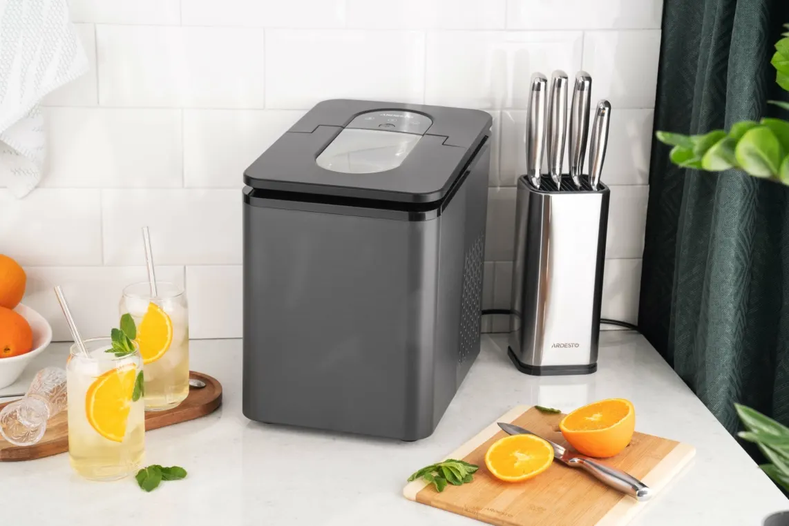 ყინულის აპარატი Ardesto Ice maker household, 12kg/day, 1.8L, black