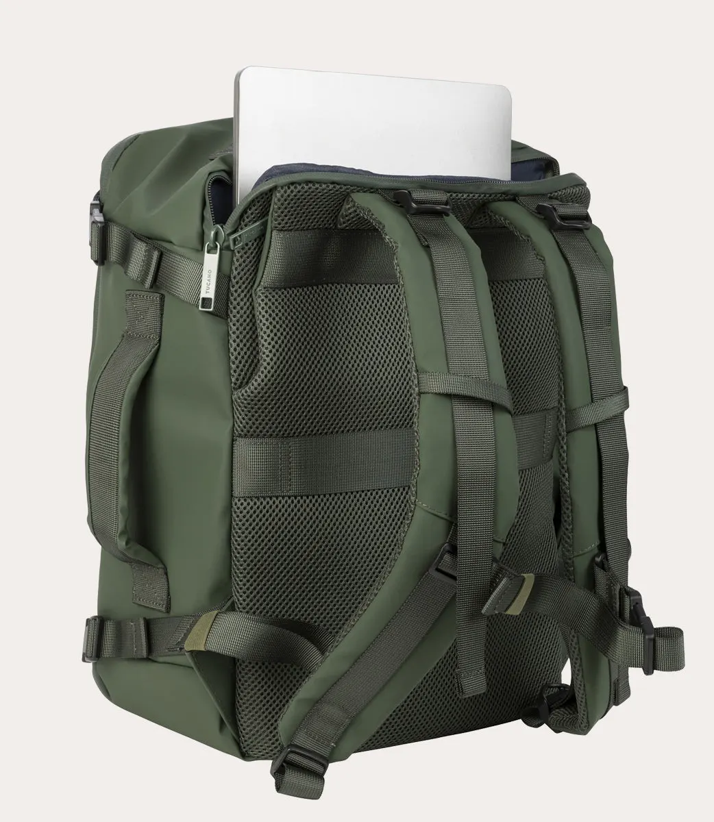 ზურგჩანთა Tucano TUGO' M DRY CABIN LUGGAGE 15.6" GREEN