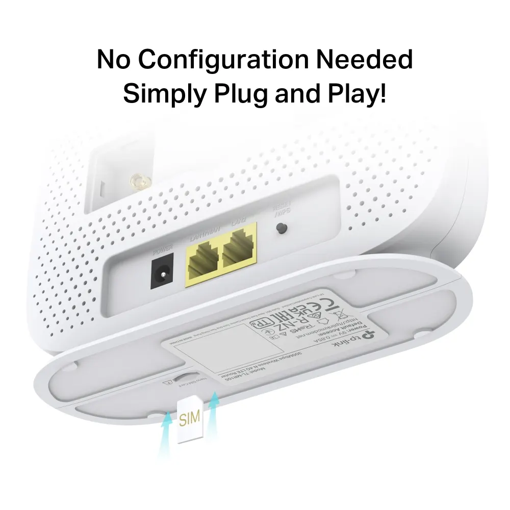 LTE როუტერი TP-Link TL-MR105 4G LTE Router