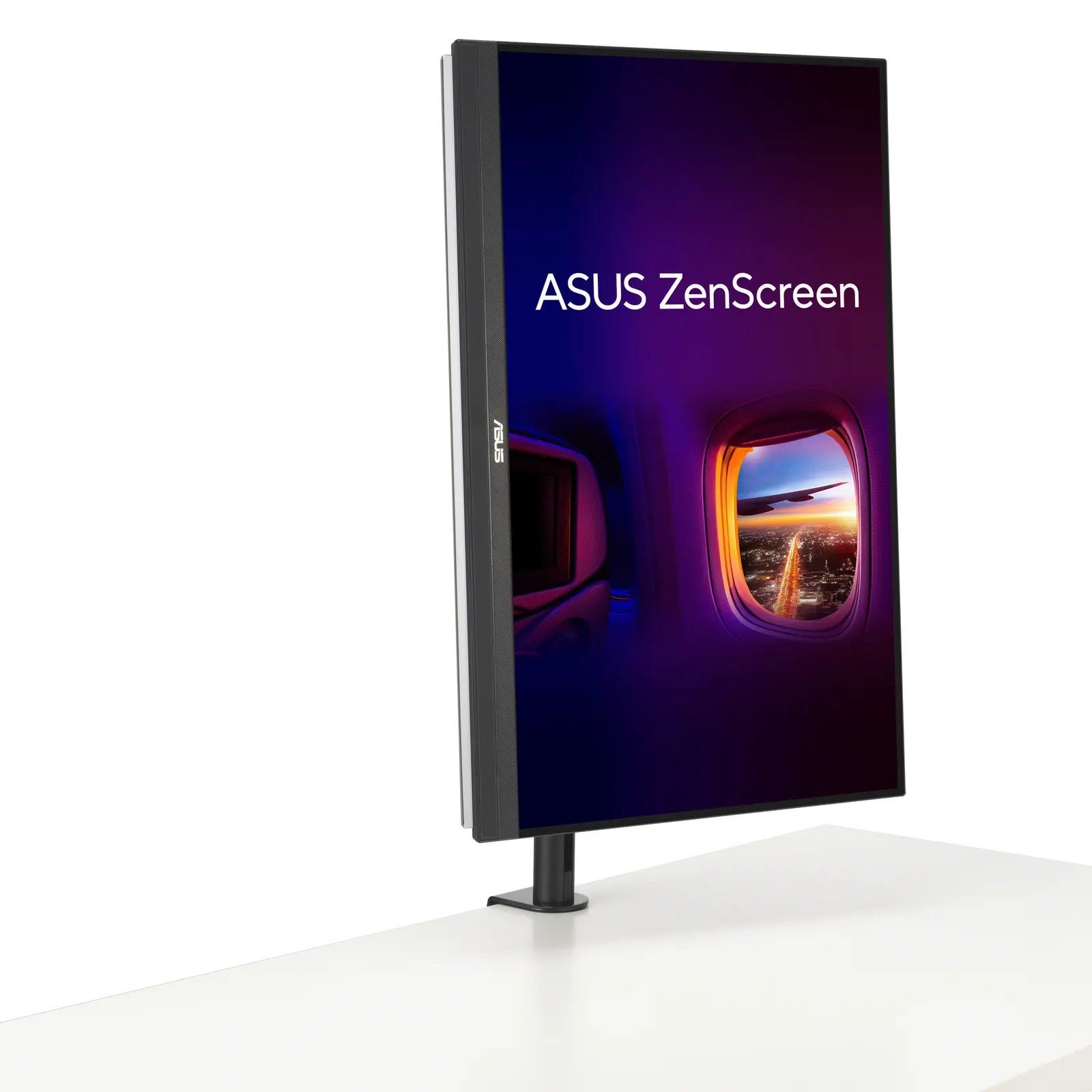 მონიტორი Asus Monitor portable 27" ZenScreen MB27ACF HDMI, USB-C, MM, IPS, 2560x1440, 100Hz, sRGB 99%, AdaptiveSync, Pivot, C-Clamp Arm