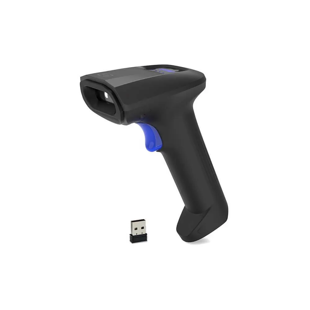 ბარკოდის სკანერი Sunlux RW10, Bluetooth, USB-HID, USB-VCP, Barcode Scanner, Black