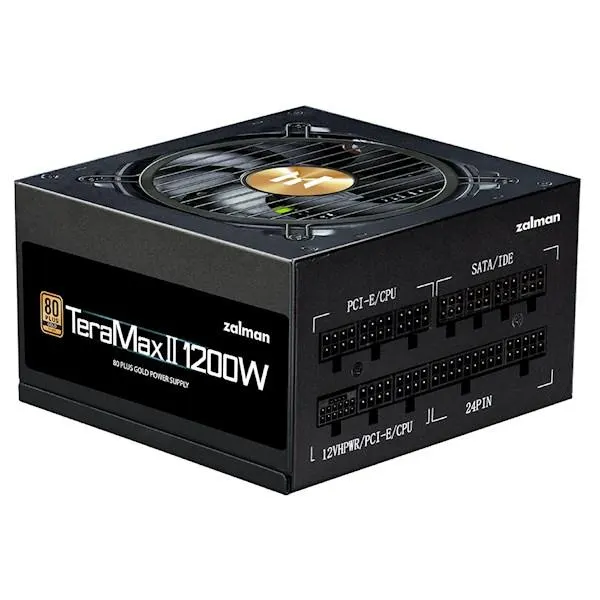 კვების ბლოკი Zalman Teramax 2 1200W, 80+ Gold