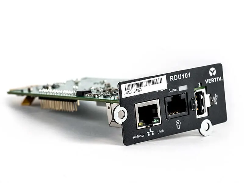 UPS აქსესუარი Vertiv™ Liebert® Intellislot RDU101 Communications Card