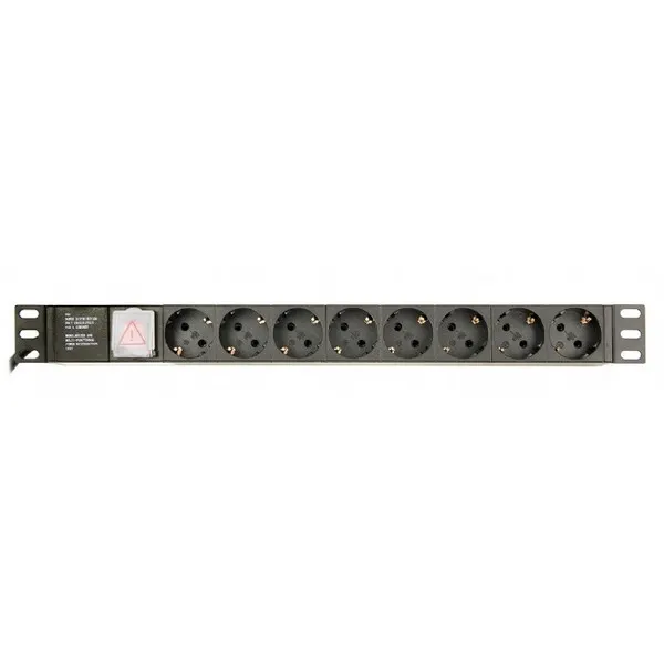 Gembird PDU 8 pcs 1U 14C 16A 3m