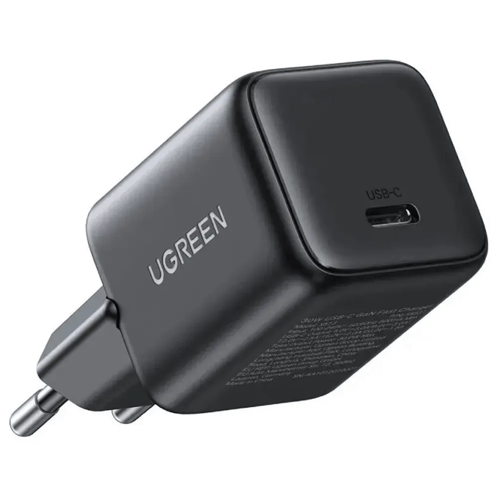 UGREEN X513 (65007), 30W, Type-C GaN Fast Charger, Black