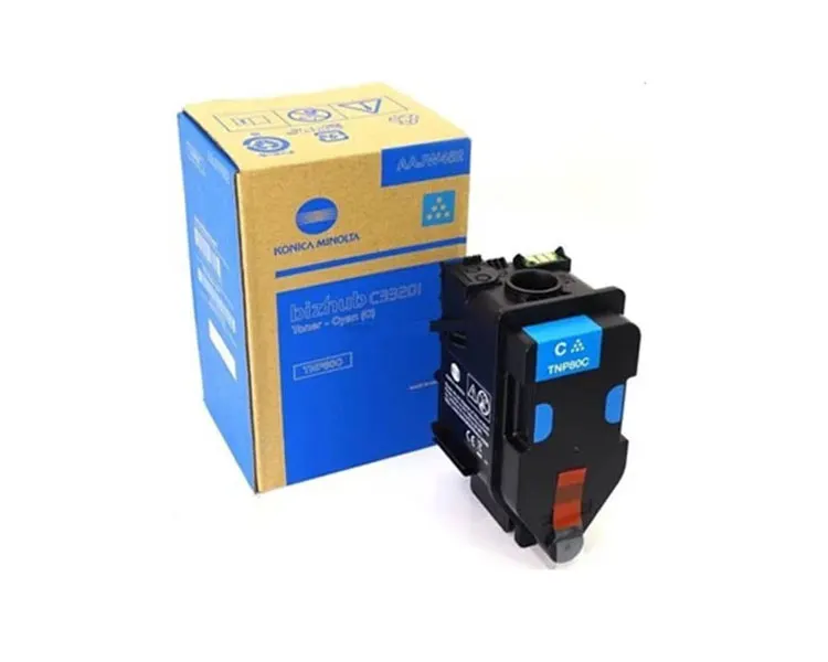 კარტრიჯი Konica Minolta TNP80C Toner Cartridge Cyan for C3320i - AAJW452