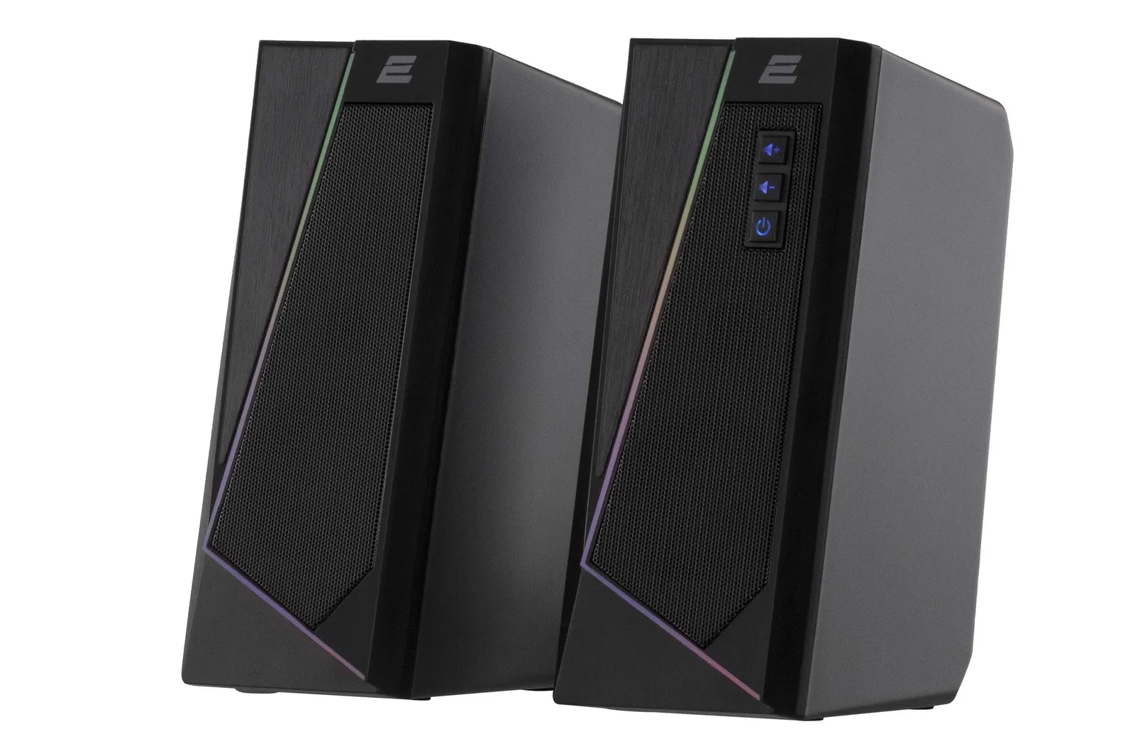 დინამიკი 2E Multimedia speaker PCS233 RGB, 2.0, USB, Black