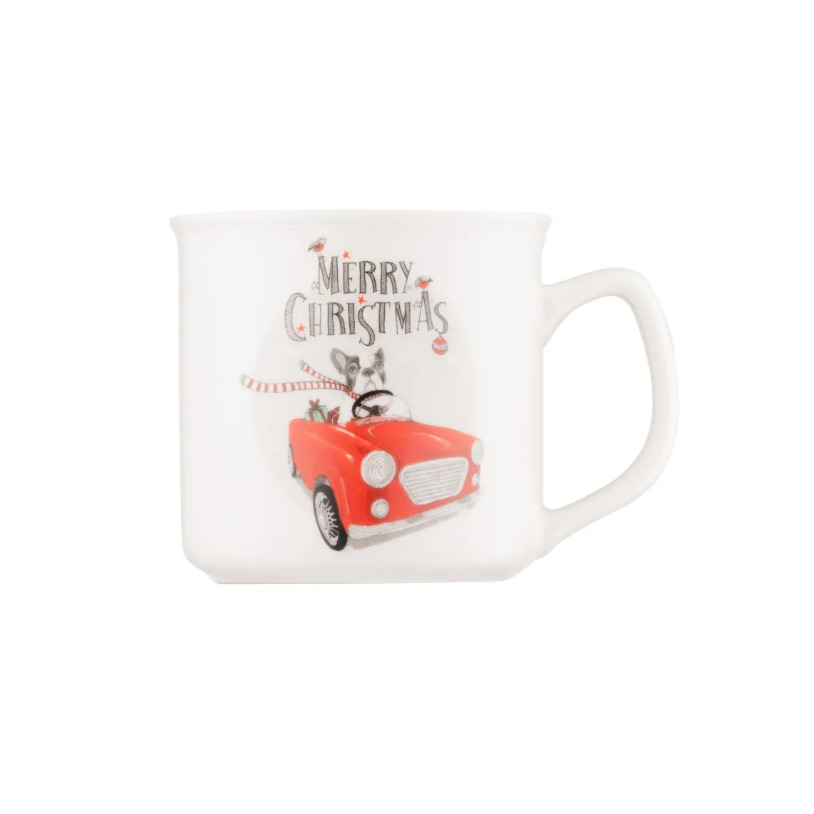 კათხა Ardesto Mug Merry Christmas, 360ml, porcelain, in assortment