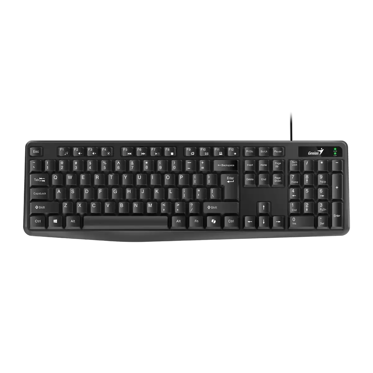 Genius, KB-117, Keyboard Black