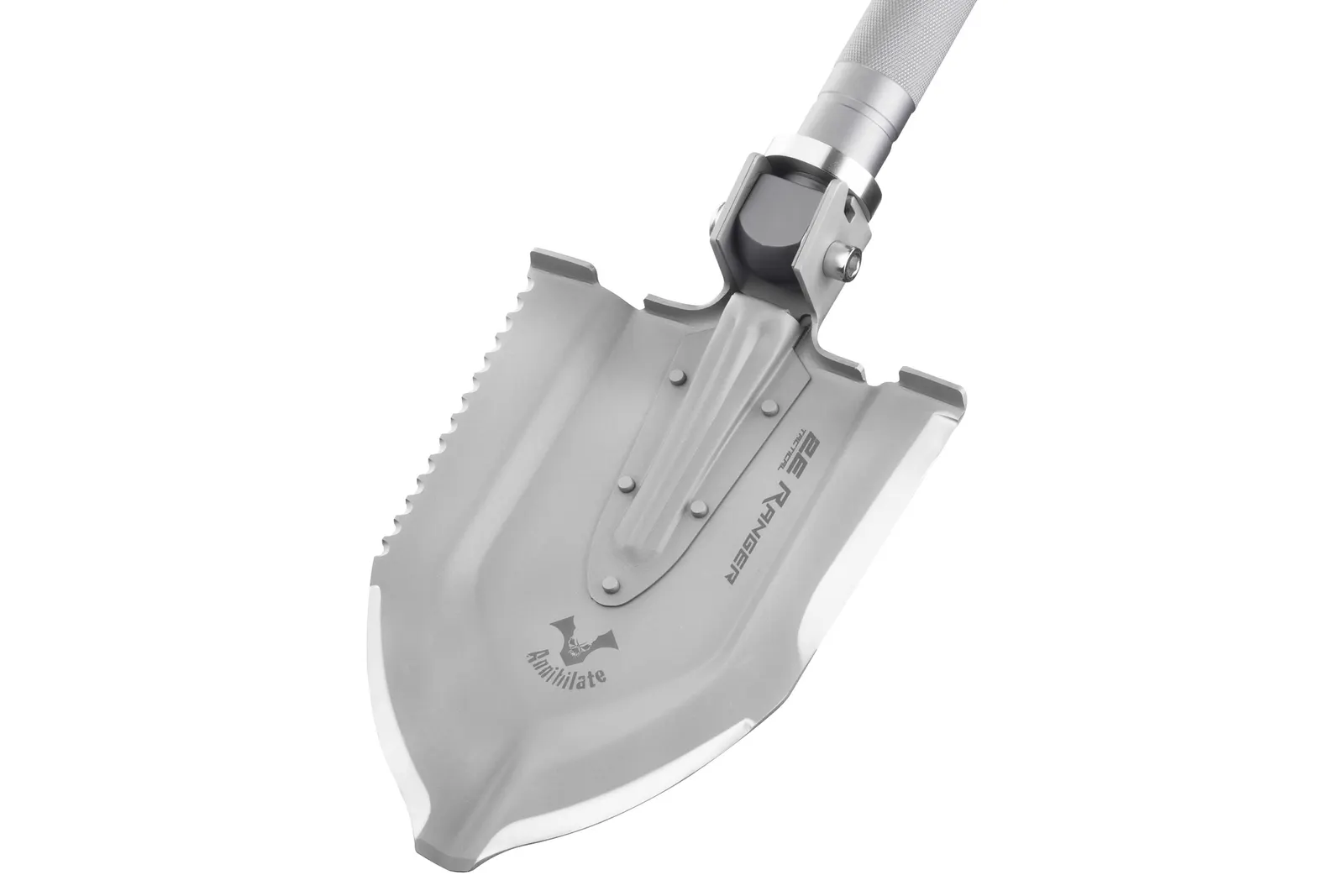 ნიჩაბი 2E Multitool tactical shovel Ranger Steel Gray collapsible, 22 in 1, with cover included, 103 cm max., 1.6 kg