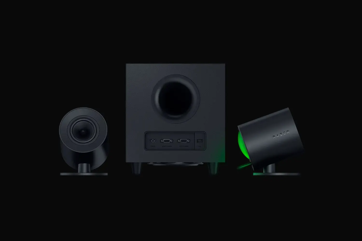 Razer, NOMMO V2 Gaming Speaker Black
