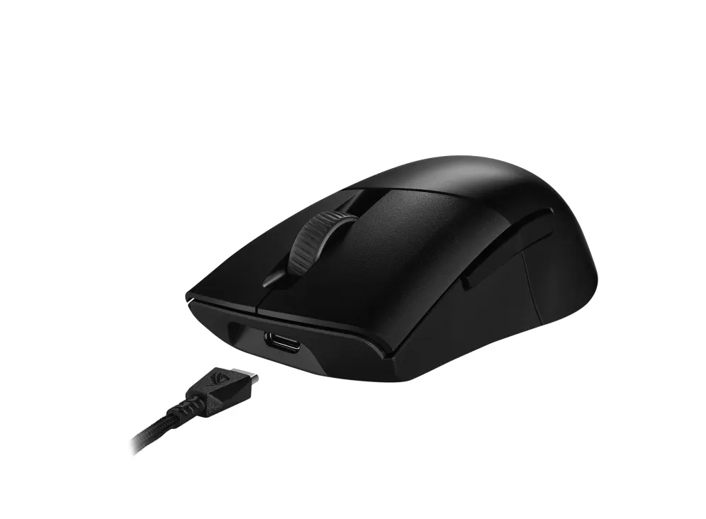 მაუსი Mouse ASUS ROG Keris AimPoint, RGB, USB-A/WL/BT, black