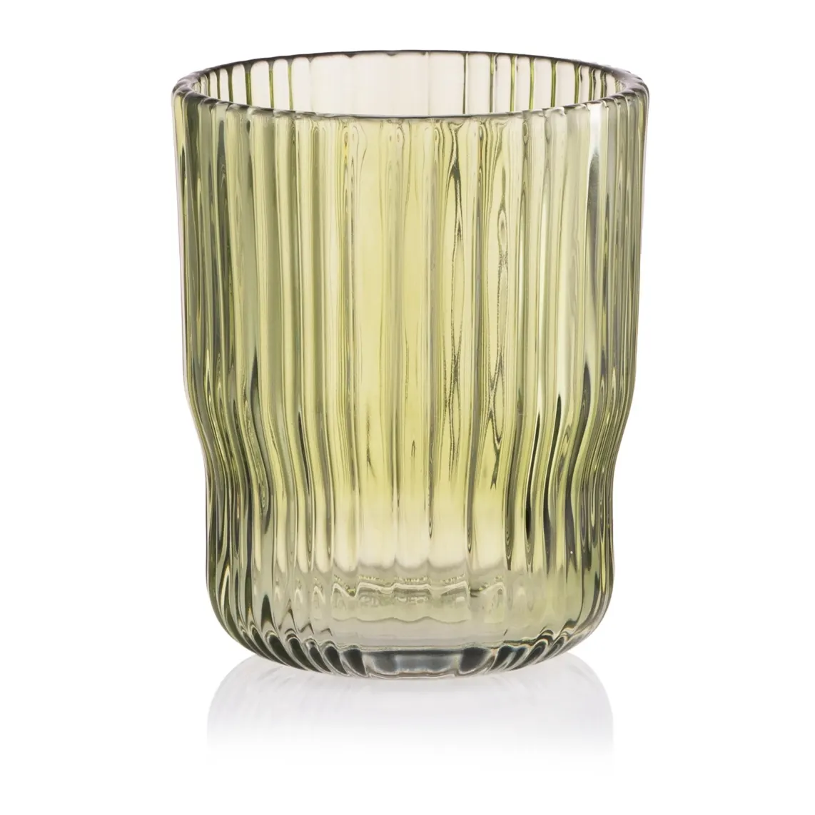Low glasses set ARDESTO, 300ml, 2pcs, glass, green
