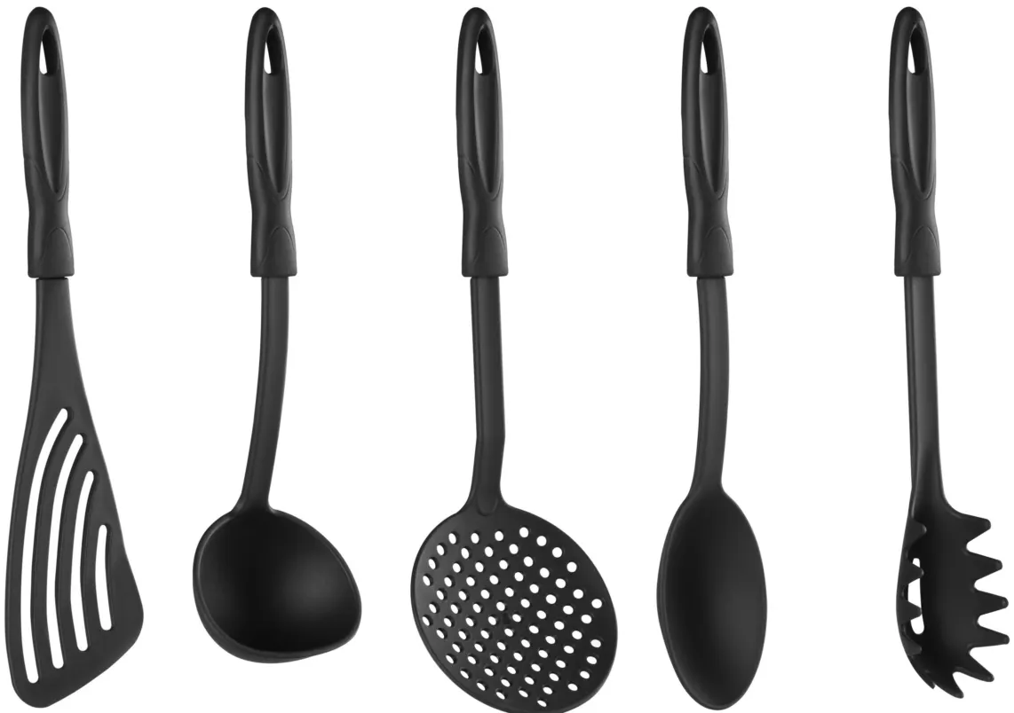 Ardesto Kitchen utensil set Gemini Gourmet, black, 5 sht