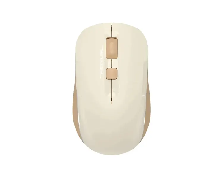 მაუსი A4Tech Fstyler FB26CS Air2 Bluetooth & 2.4G Wireless Mouse Cafe Latte