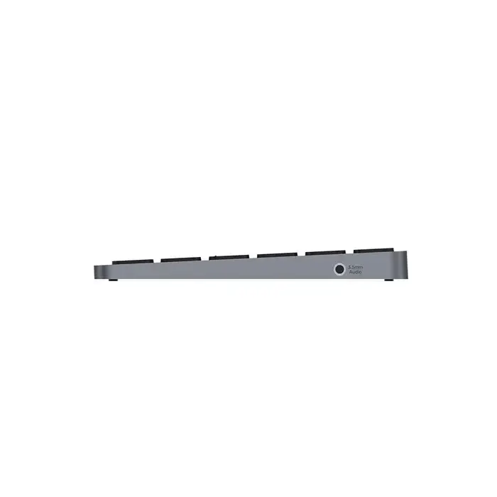 კლავიატურა UNITEK, D1092A, 9-in-1 USB-C Keyboard Hub, Grey