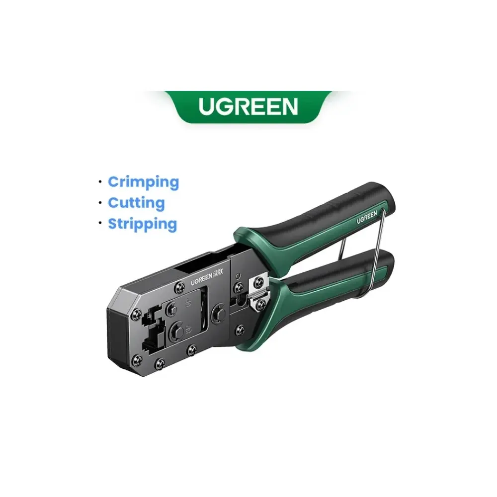 UGREEN NW304 (35971), Crimping Tool, Black/Green