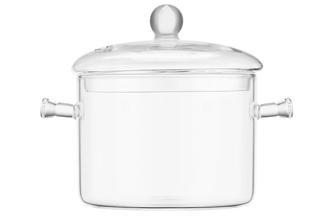ქვაბი Ardesto Casserole Black Mars, 2l, borosilicate glass