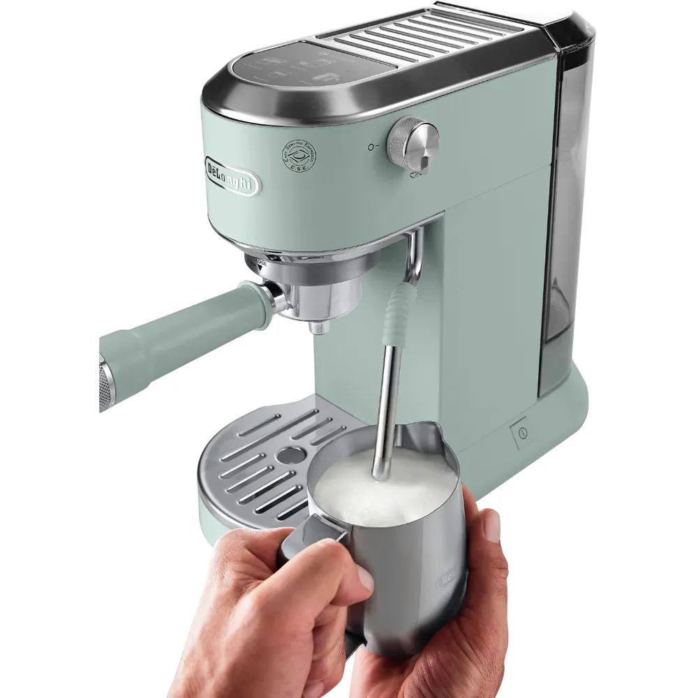 DeLonghi ‎EC890.GR Dedica Duo, 1450W, 1.1L, Coffee Machine, Green