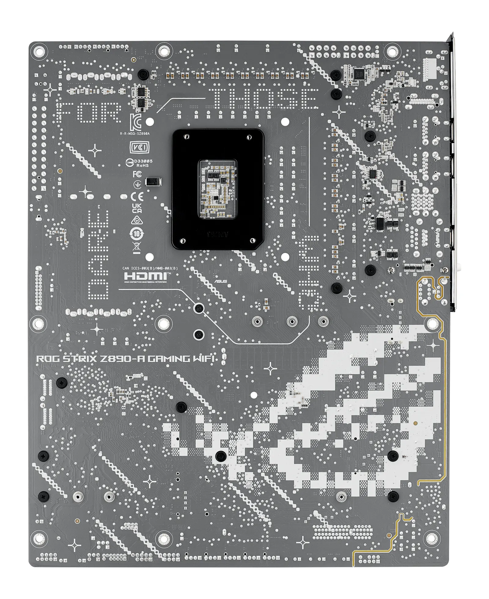 დედაპლატა ASUS Motherboard ROG STRIX Z890-A GAMING WIFI s1851 Z890 4xDDR5 M.2 DP HDMI Wi-Fi BT ATX