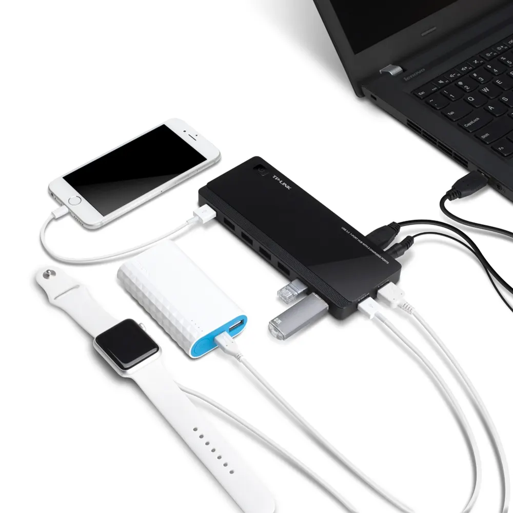 USB ჰაბი TP-LINK USB Hub 7 Port