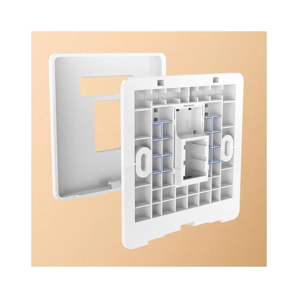 ინტერნეტის როზეტი UGREEN NW144 (80180) Wall Socket internet RJ45 Wall Plate Single Port საფარი
