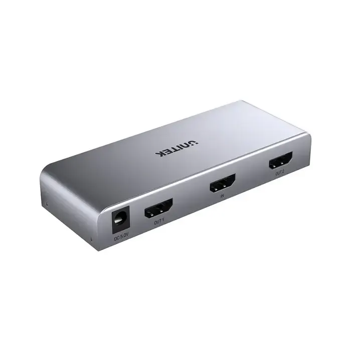 V1130A, UNITEK, HDMI Splitter, 4K HDMI Splitter 1 In 2 Out.