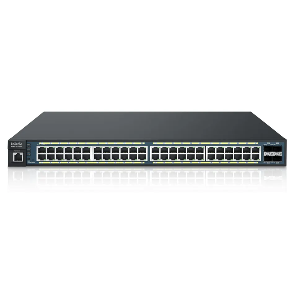 Wireless Management 50AP 48-port GbE PoE.at Switch 740W 4SFP L2 19i