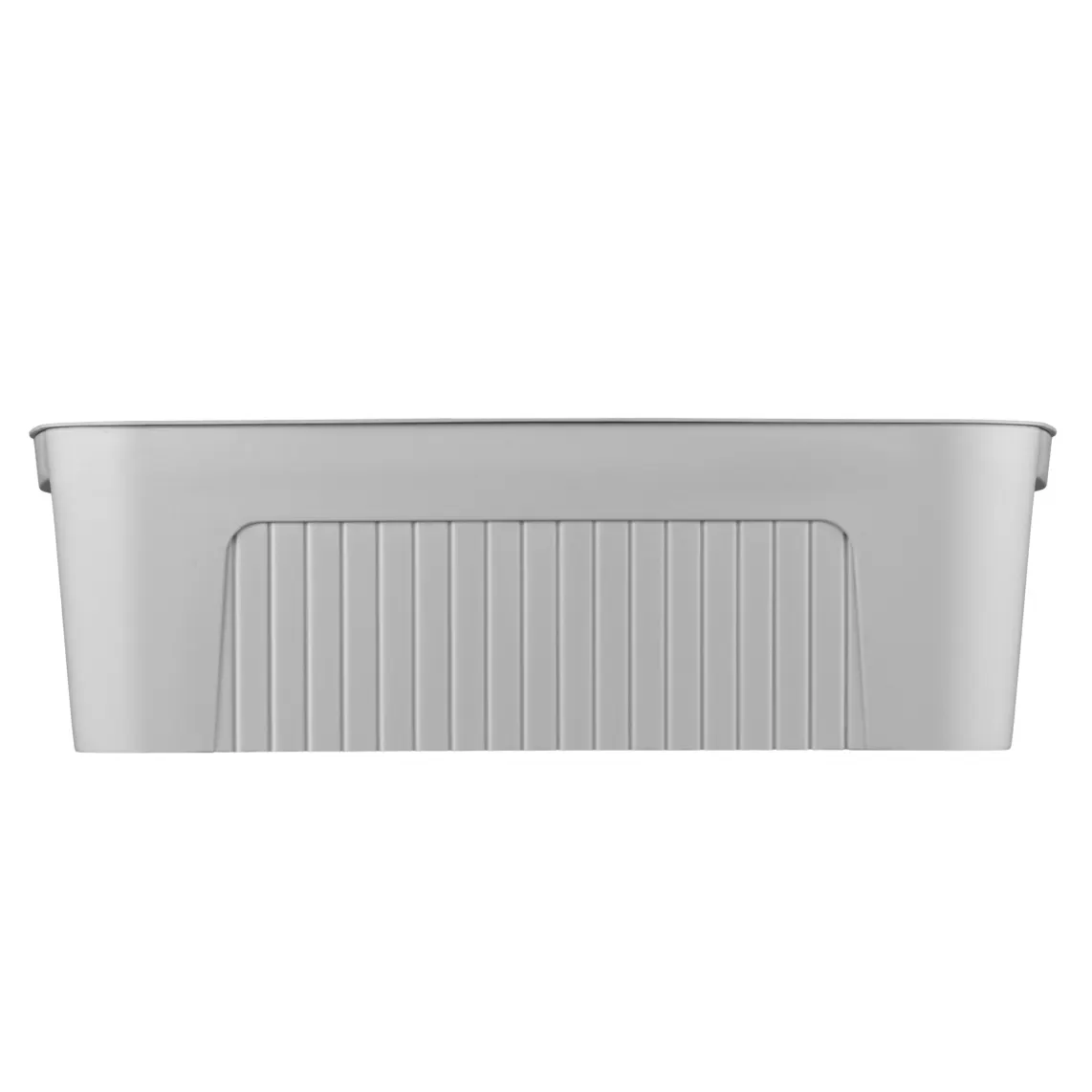Ardesto Storage box with lid 45.5x31x14cm, 13l, plastic PP, grey
