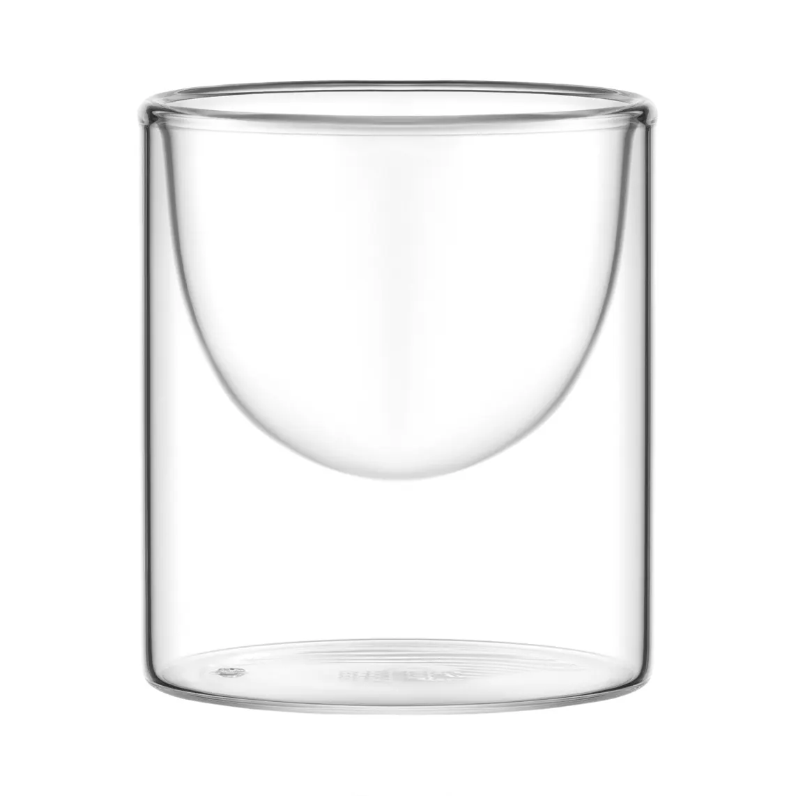 Ardesto Double wall dessert glasses set, 170ml, 2pcs, borosilicate glass, transparent