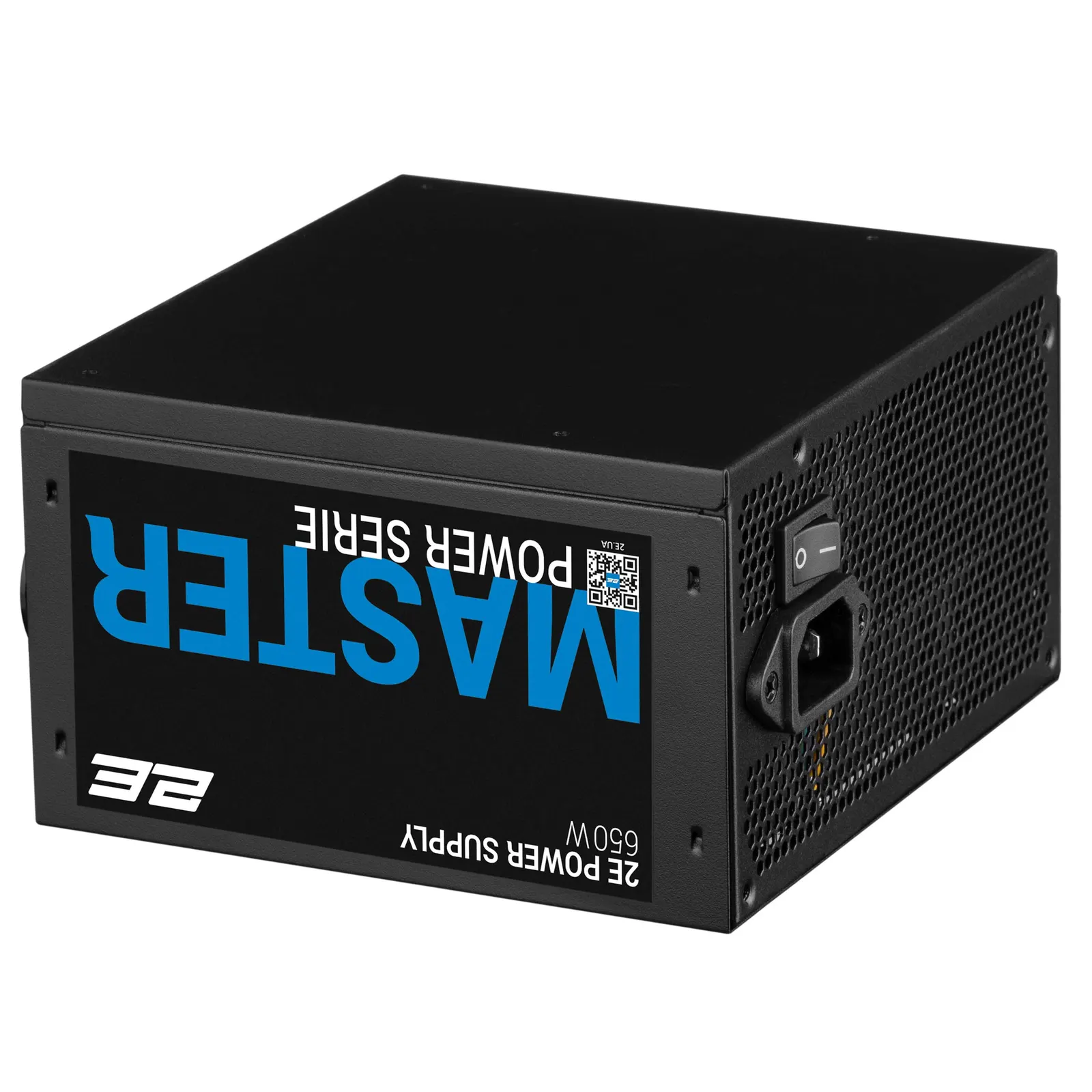 2E PSU Master Power (650W), >80%, 80+ White, 120mm, 1xMB 24pin(20+4), 1xCPU 8pin(4+4), 3xMolex, 5xSATA, 2xPCIe 8pin(6+2)