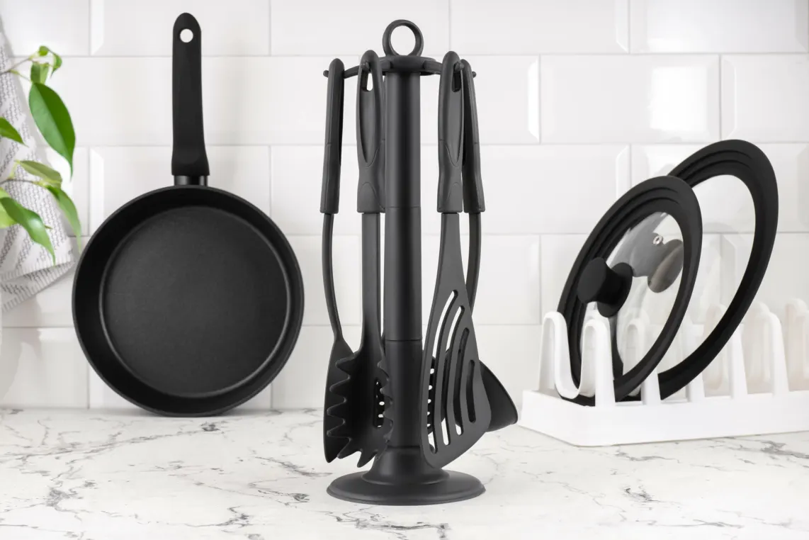 Ardesto Kitchen utensil set Gemini Gourmet, black, 5 sht