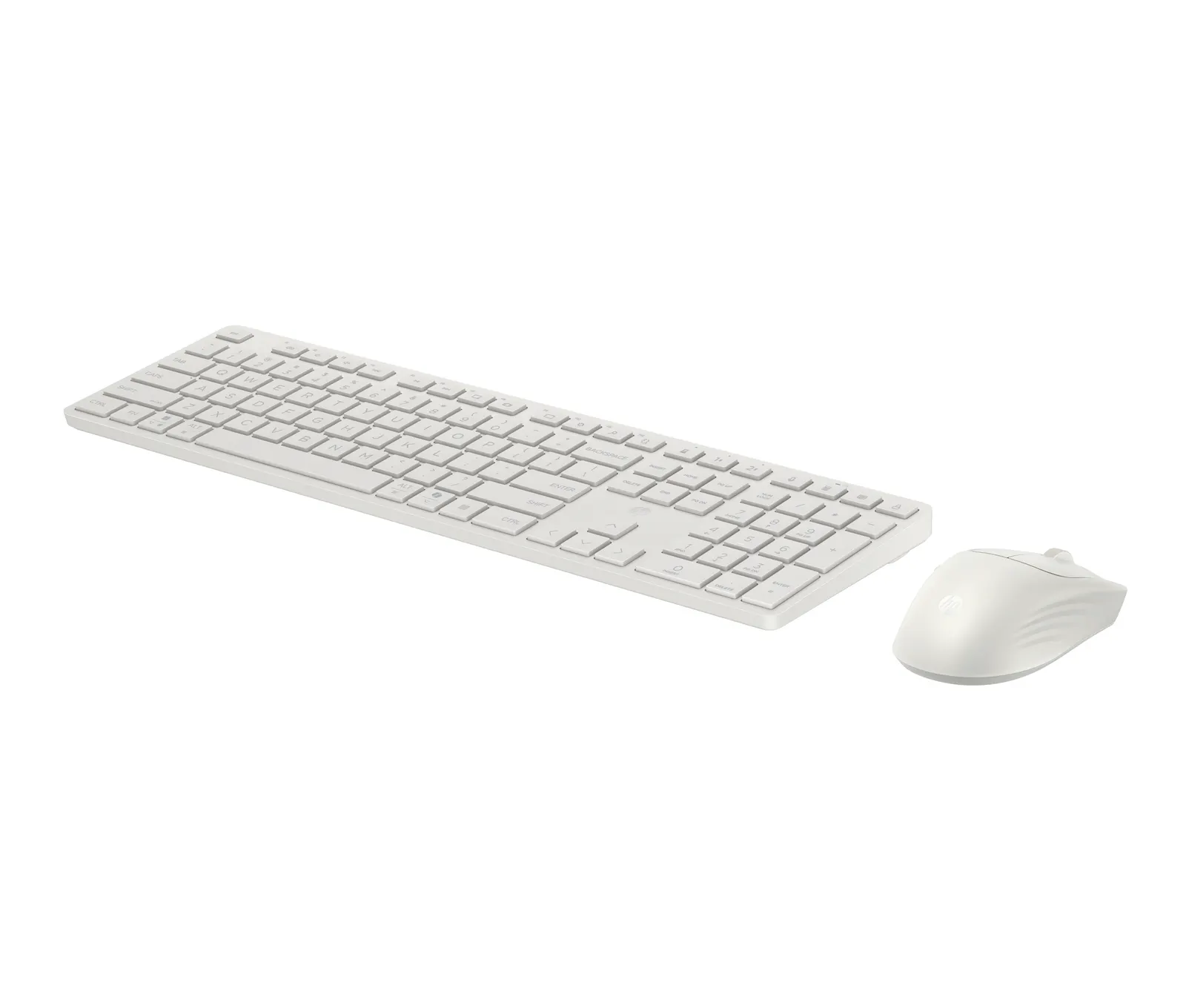 კლავიატურა-მაუსი HP 490C Wireless Combo White