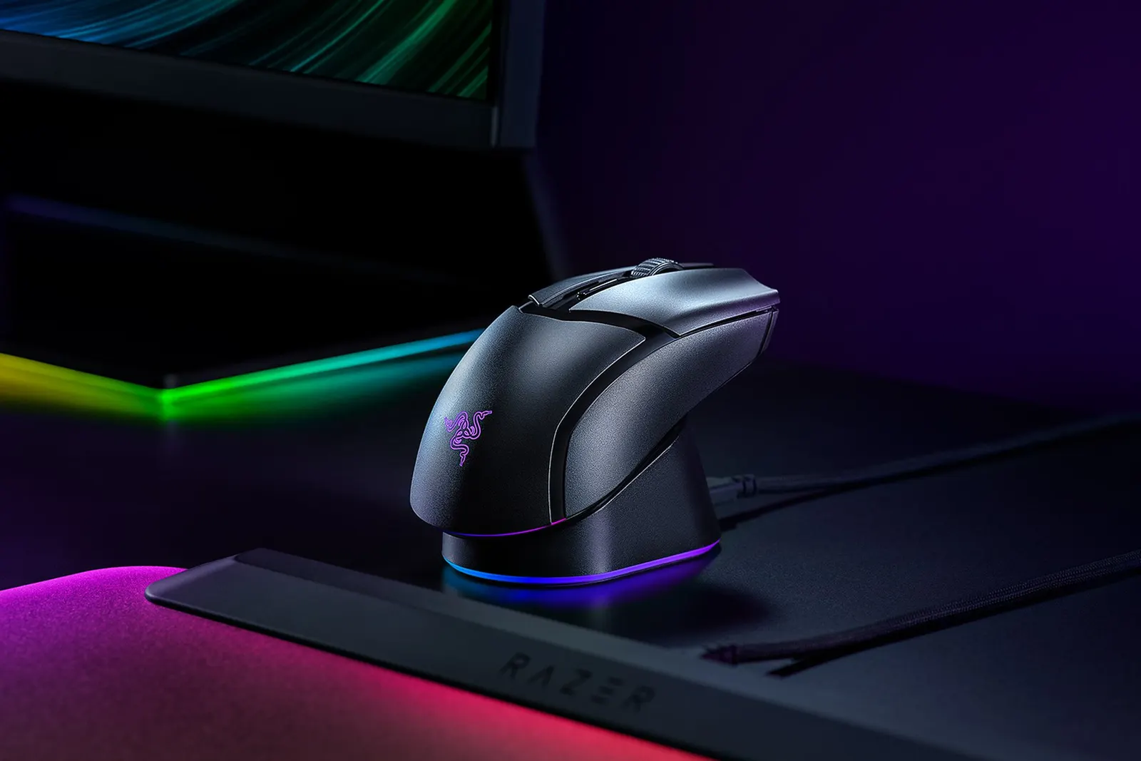 მაუსი Razer Mouse Cobra HyperSpeed, RGB, USB-A/WL/BT, black