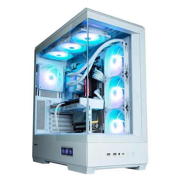 ქეისი Zalman P50 DS ATX Mid Tower White