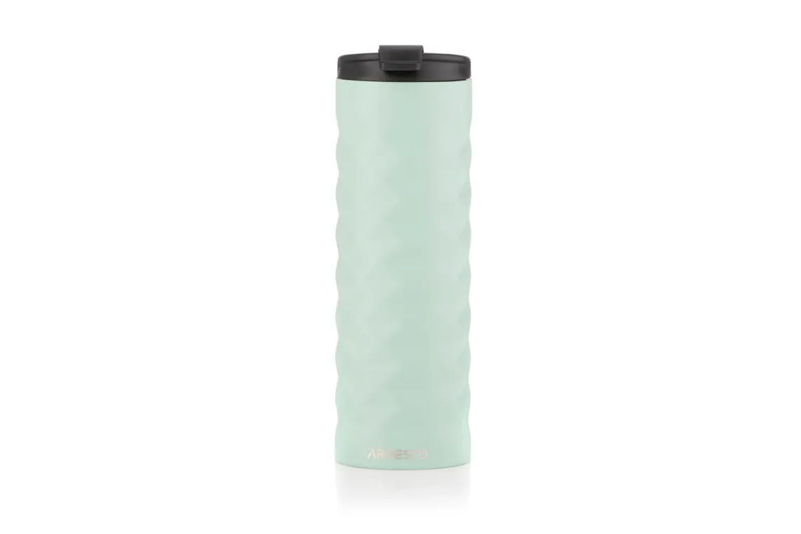 Ardesto Travel mug Bright City 400 ml, stainless steel, green