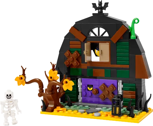 კონსტრუქტორი LEGO Iconic Halloween Barn 40721