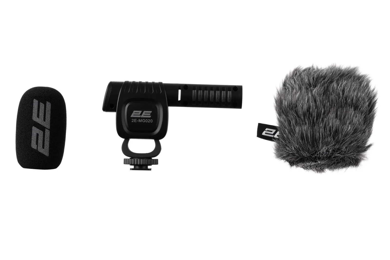მიკროფონი 2E MG020 Shoutgun Mic Pro, on/of, 3.5mm