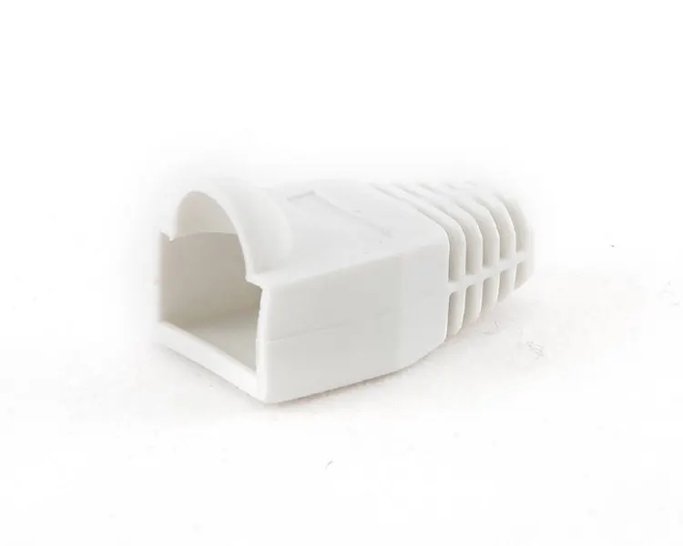 დამცავი Gembird BT5WH/100 Strain relief (boot cap) per bag white — 100 ცალი
