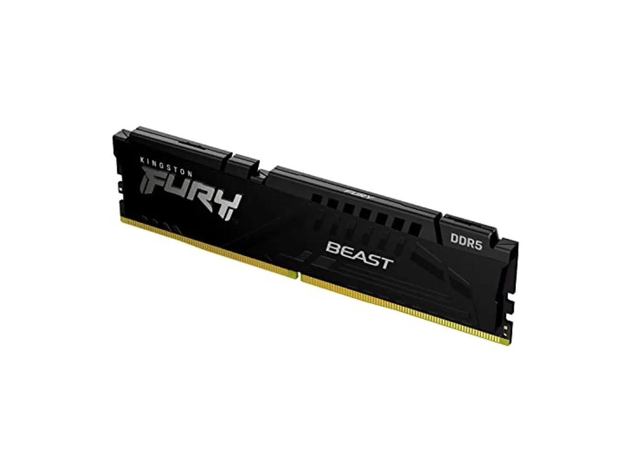 ოპერატიული მეხსიერება Kingston, KF556C36BBE-16, RAM, FURY Beast DDR5 16GB 5600MT/s CL36 DIMM, Black
